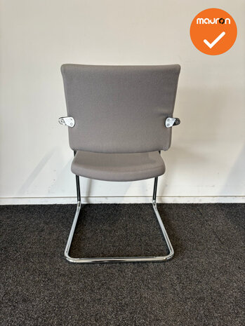 Rohde & Grahl - Vergaderstoel - grijze stoffering