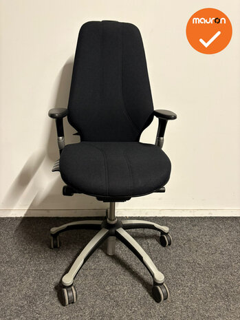 RH Logic 400 - Nieuwe zwarte stoffering  -zwart/grijs voetkruis