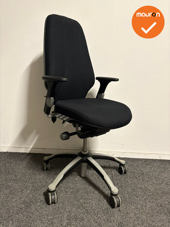 RH Logic 400 - Nieuwe zwarte stoffering  -zwart/grijs voetkruis