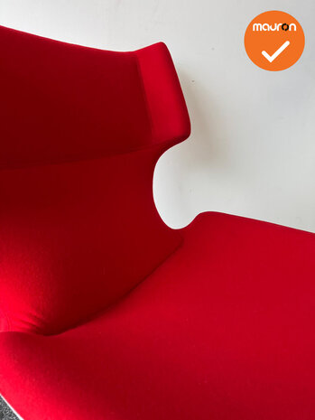 Artifort boson fauteuil rood