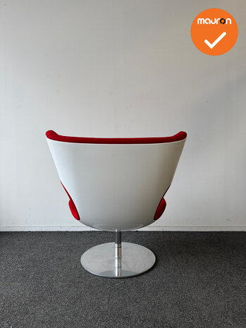 Artifort boson fauteuil rood