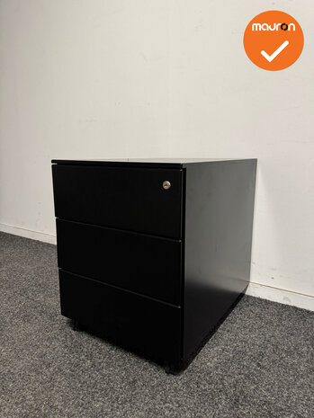 Ladeblok Basic - 54x42x58cm - Zwart- 3 laden