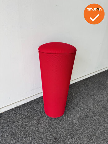 Wilkhahn - sta kruk - Rood - gem&ecirc;leerde stof - 65cm