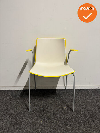 KNTNSTL-WIT-GEEL/GROEN-4ST