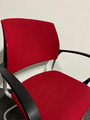 Drabert Filio - Vergaderstoel - Rood