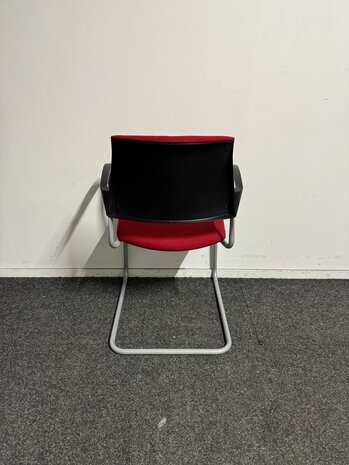 Drabert Filio - Vergaderstoel - Rood