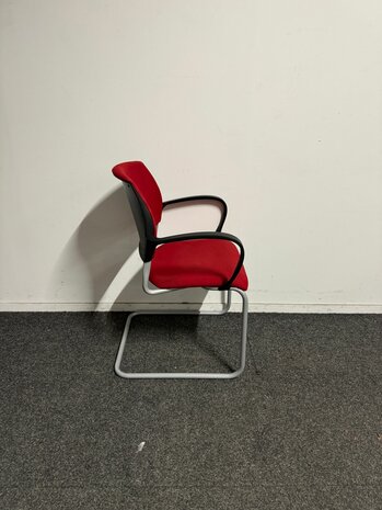 Drabert Filio - Vergaderstoel - Rood