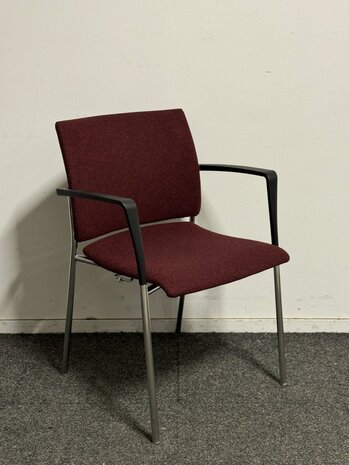 Casala Feniks - Paars - Met armleuning - 4 poots