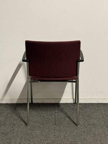 Casala Feniks - Paars - Met armleuning - 4 poots