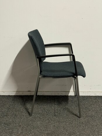 Casala Feniks - Donkerblauw - Met armleuning - 4 poots