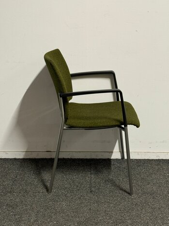 Casala Feniks - Groen - Met armleuning - 4 poots