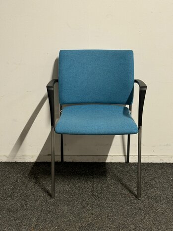 Casala Feniks - Lichtblauw - Met armleuning - 4 poots