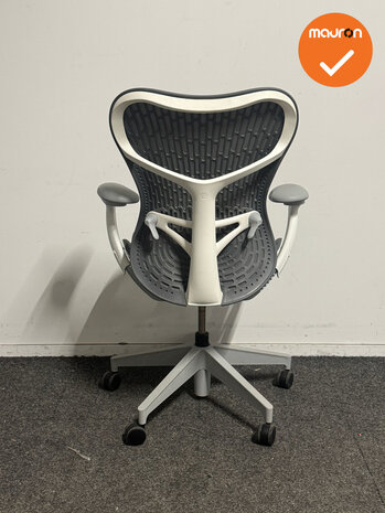 BUREAUSTOEL HERMAN MILLER - Grijs met wit