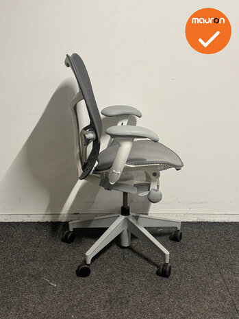 BUREAUSTOEL HERMAN MILLER - Grijs met wit