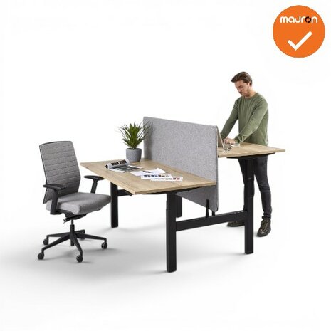 Zit-Sta Duo Bureau - Elektrisch - 160x80cm