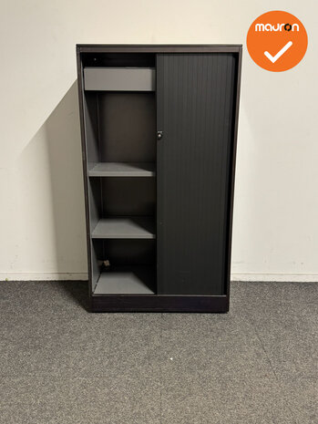 Ahrend - Roldeurkast - 144x80x45 cm - Bruin/Paars-Zwart - B-keuze