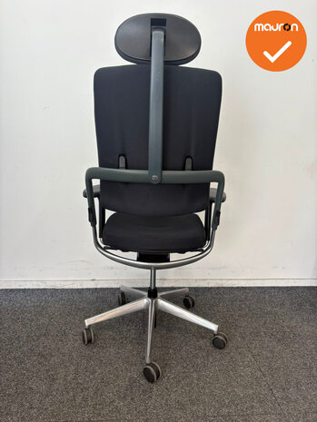 Rohde & Grahl - Xenium - Classic -  Bestaande zwarte stoffering met gestoffeerde rug - met hoofdsteun
