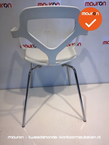 Design kantinestoel - Shin Azumi - Wit