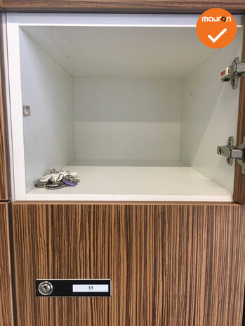 Lockerkast met 54 lockers - schaalbaar