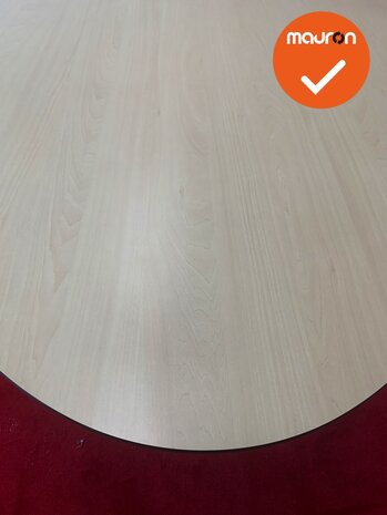 Ahrend ovale vergadertafel - 240x120cm - ahorn volkern
