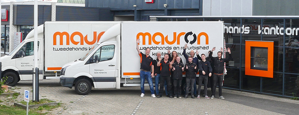 Mauron heet Brixxo en Albeka klanten van harte welkom
