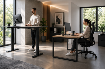 Wat is het verschil tussen een zit-sta-bureau en een gewoon bureau?