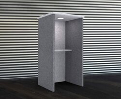 Akoestische Belcel - 225x108x100cm - Inclusief verlichting met sensor - 18 kleuren