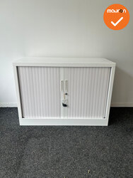 Robberechts roldeurkast - 70x100x43 - Wit - Witte deuren - inclusief 2 sleutels