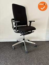 Rohde & Grahl - Xenium - Classic -  Bestaande zwarte stoffering - Chroom voetkruis