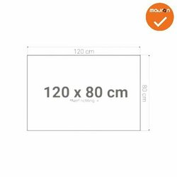 Los bureaublad - 120x80 cm - bladkleur naar keuze