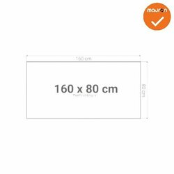 Los bureaublad - 160x80 cm - bladkleur naar keuze