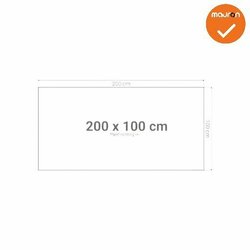 Los bureaublad - 200x100 cm - bladkleur naar keuze