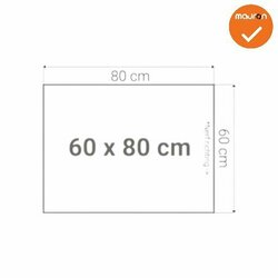 Los bureaublad - 60x80 cm - bladkleur naar keuze