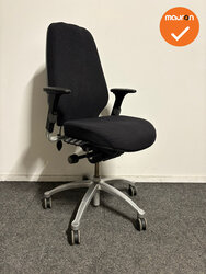 RH Logic Elite 400 - antracietgrijze stoffering - zilvergrijs voetkruis