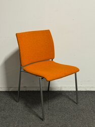 Casala Feniks - Oranje - zonder armleuning - 4 poots