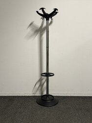 Staande Kapstok 10 Haken - Zwart