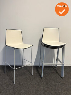 Pedrali Tweet barkrukken – Set van 4 - zithoogte 74 cm