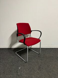 Drabert Filio - Vergaderstoel - Rood