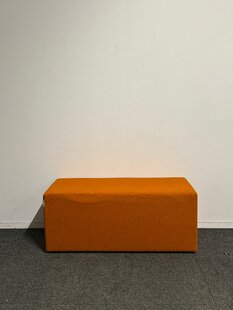 Rohde & Grahl - Poef - 110x45x45cm - Oranje