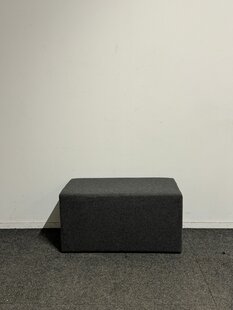 Rohde & Grahl - Poef - 90x45x45cm - Grijs