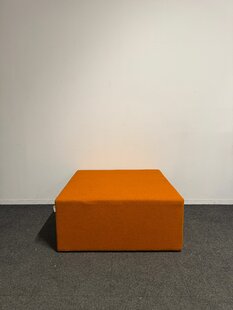 Rohde & Grahl - Poef - 105x105x45cm - Oranje