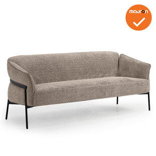 Luxe Designbank - Beige - 2-zits + armleuningen