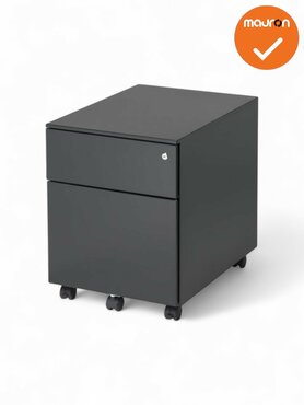 Mauforce Ladeblok - NIEUW - 2 laden - 62x42x58cm - Kleur naar keuze - Topblad naar keuze