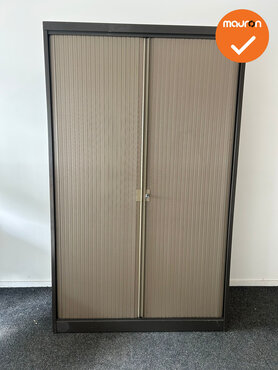 Mewaf roldeurkast - 198x120x48cm - Bruin