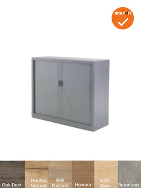 Mauforce Roldeurkast - V-serie - NIEUW - 100x120x43cm - inclusief 2 sleutels