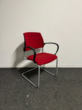 Drabert Filio - Vergaderstoel - Rood