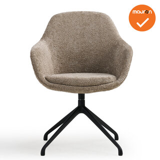 Luxe designstoel - Beige 