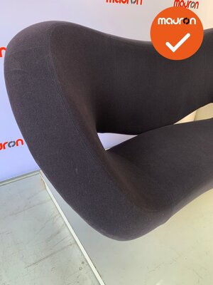 Moroso Victoria en Albert designbank - blauwgrijs antraciet