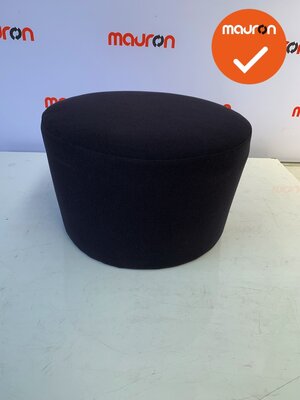 Moroso voetbankje - poef - blauwgrijs antraciet