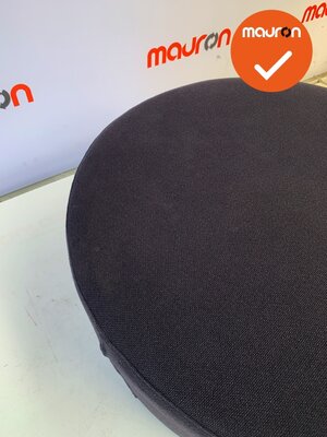 Moroso voetbankje - poef - blauwgrijs antraciet